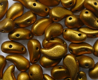 Zol-R-01740 zoliduo right version matte metallic antique gold