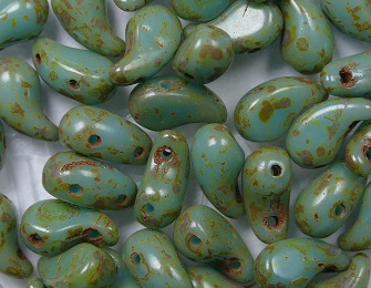 Zol-R-63020-86800 zoliduo right version opaque blue turquoise travertin
