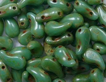 Zol-R-63130-86800 zoliduo right version opaque green turquoise travertin