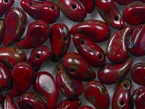 Zol-R-93200-86800 Zoliduo Right 5x8 mm Opaque Red Travertin