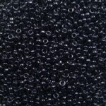 m-15-401-14400 miyuki rocailles 15-0 opaque black hematite