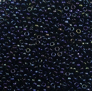 m-15-452 miyuki rocailles 15-0 metallic dark blue iris