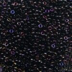 m-15-55040 miyuki rocailles 15-0 opaque black sliperit