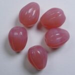 0070455 Milky Pink Melon Drops 11×9 mm color 71010
