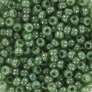 M-8-2375 Ceylon Translucent Sage Miyuki Rocailles 8/0 M-8-2375 Ceylon Translucent Sage Miyuki Rocailles 8/0