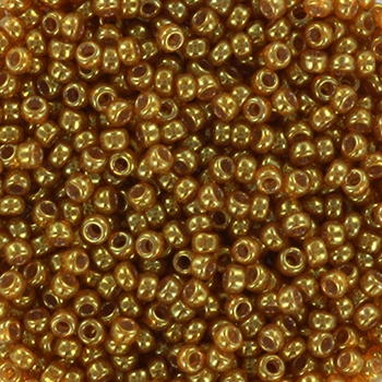 M-11-2371 miyuki rocailles 11-0 ceylon translucent spice color 2372