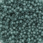M-11-2376 miyuki rocailles 11-0 ceylon translucent eucalyptus color 2376