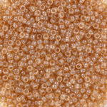 M-15-2370 miyuki rocailles 15-0 ceylon translucent jasmine color 2370