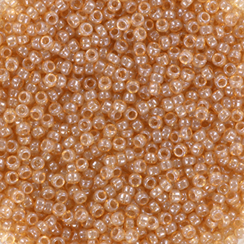 M-15-2370 miyuki rocailles 15-0 ceylon translucent jasmine color 2370