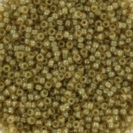 M-15-2374 miyuki rocailles 15-0 ceylon translucent celery color 2374