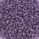 M-15-2377 miyuki rocailles 15-0 ceylon translucent lavender color 2377