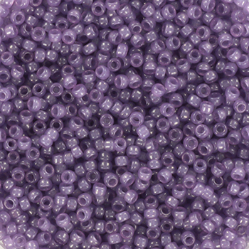 M-15-2377 miyuki rocailles 15-0 ceylon translucent lavender color 2377