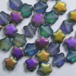 0090445 matte light aquamarine marea sterretjes 6 mm 60000-84100-28001