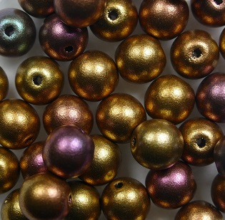 06-r-00030-01640 6 mm rounds matte metallic bronze iris color 00030-01640