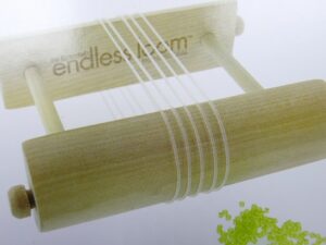 ENDB-8-CL Endless Loom Bands, 8 inch transparante elastieken voor de Endless Loom 8 Pc.