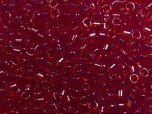 TT-01-0005D Transparent Garnet TOHO Treasures 11/0 - Afbeelding 1