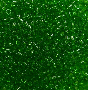 TT-01-0007 toho treasures 11-0 transparent peridot color 7