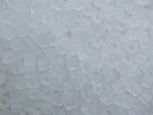 M-Cub-18-0131F Matte Crystal Miyuki Cubes 1.8x1.8 mm
