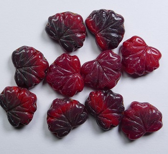mpl-x2301 maple leaves Garnet Red Melee color x2301
