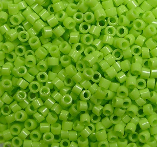 tt-01-0044 toho treasures 11-0 opaque sour apple color 44
