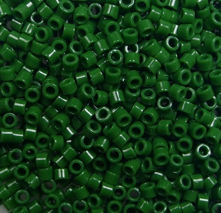 tt-01-0047H toho treasures 11-0 opaque pine green color 47H