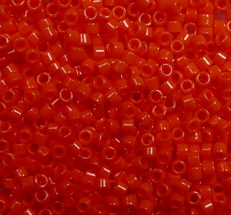 tt-01-0050 toho treasures 11-0 opaque sunset orange color 50