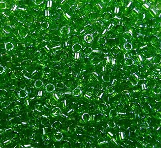 tt-01-0108 toho treasures 11-0 transparent peridot luster color 108