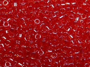 TT-01-0109 Transparent Light Siam Luster TOHO Treasures 11/0