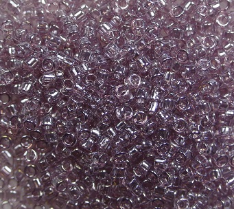 tt-01-0110 toho treasures 11-0 transparent light amethyst luster color 110