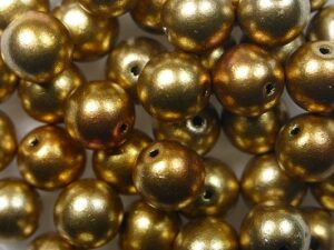 06-R-00030-01610 Metallic Mix Round 6 mm. 50 Pc. - Afbeelding 1