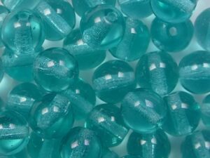 06-R-60220 Blue Zircon Round 6 mm. 50 Pc. - Afbeelding 1