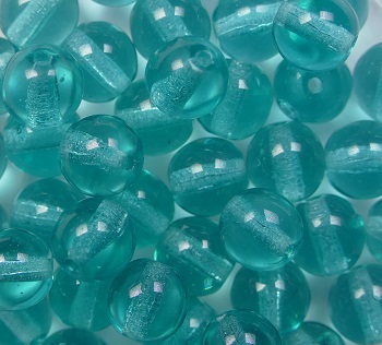 06-r-60220 6 mm druk rounds Blue Zircon, Teal color 60220