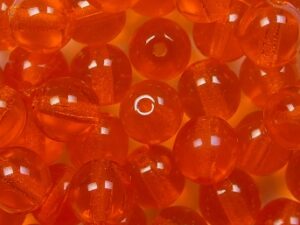 06-R-90030 Hyacinth Round 6 mm. 50 Pc. - Afbeelding 1