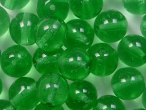 06-R-OKD00 Groen Round 6 mm. 50 Pc. - Afbeelding 1