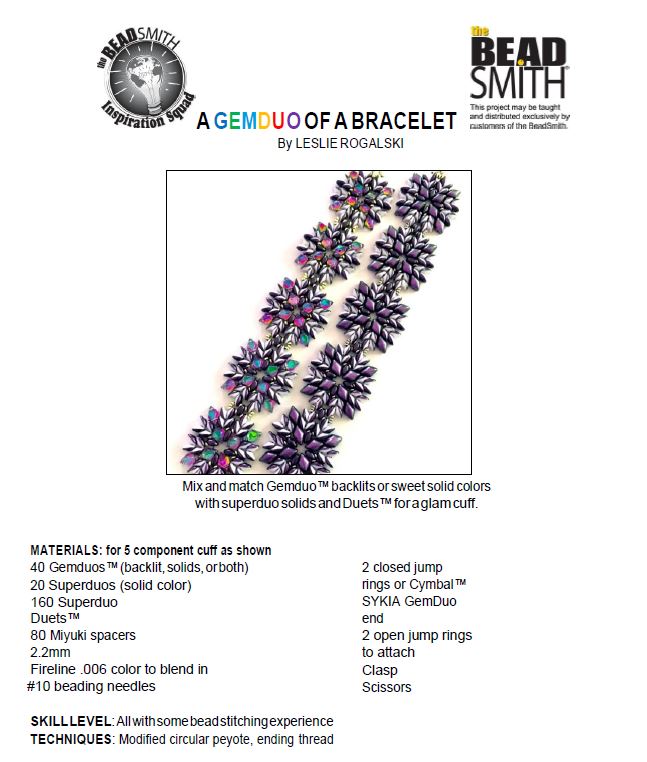 a gemduo of a bracelet