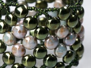CB Mossy Cushion gratis patroon met Candy-Beads