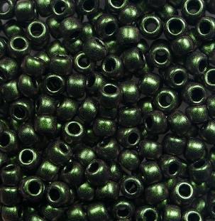 tr-08-Y0912 HYBRID Polychrome-Olive Mauve toho rocailles 8-0 color Y912
