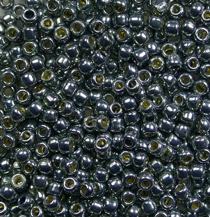tr-11-PF0565 Permanent Finish Galvanized Blue Slate toho rocailles 11-0 color PF565