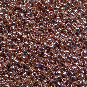 tr-15-PF0552 Permanent Finish Galvanized Sweet Blush toho rocailles 15-0 color PF552