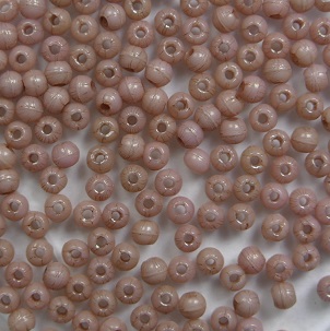 02-r-02010-14497 2 mm rounds white alabaster Gold Red Luster color 02010-14497