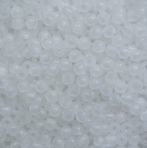 02-r-02010 2 mm rounds white alabaster color 02010