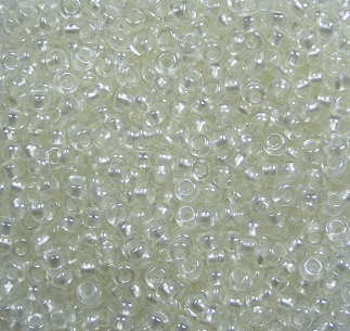 Pr-11-382PI preciosa rocailles 11-0 pearl pastel ivory color 382PI
