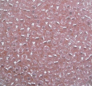 Pr-11-382PP preciosa rocailles 11-0 pearl pastel pink color 382PP