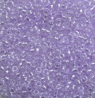 Pr-11-382PV preciosa rocailles 11-0 pearl pastel violet color 382PV