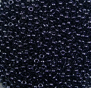 Pr-11-49102 preciosa rocailles 11-0 jet hematite color 49102