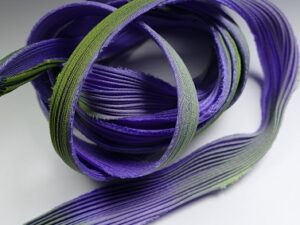 Shib-22-Wis Shibori zijde per 1/4 yard: Wisteria - Afbeelding 3
