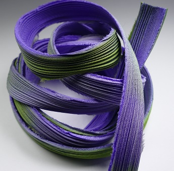 shib-wis wisteria-2 shibori handgeverfd zijden lint