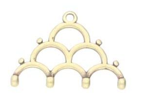 Cym-M80-012218AB set van 2 stuks Cymbals Lakos IV Antique Brass Plated