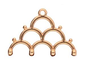 Cym-M80-012218RG set van 2 stuks Cymbals Lakos IV Rose Gold Plated