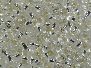 TM-03-0021 Silver Lined Crystal Magatama 3 mm. TOHO - Afbeelding 1